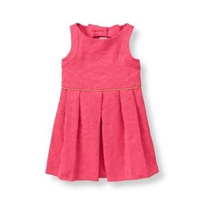 NWT Janie and Jack floral jacquard dress 18-24